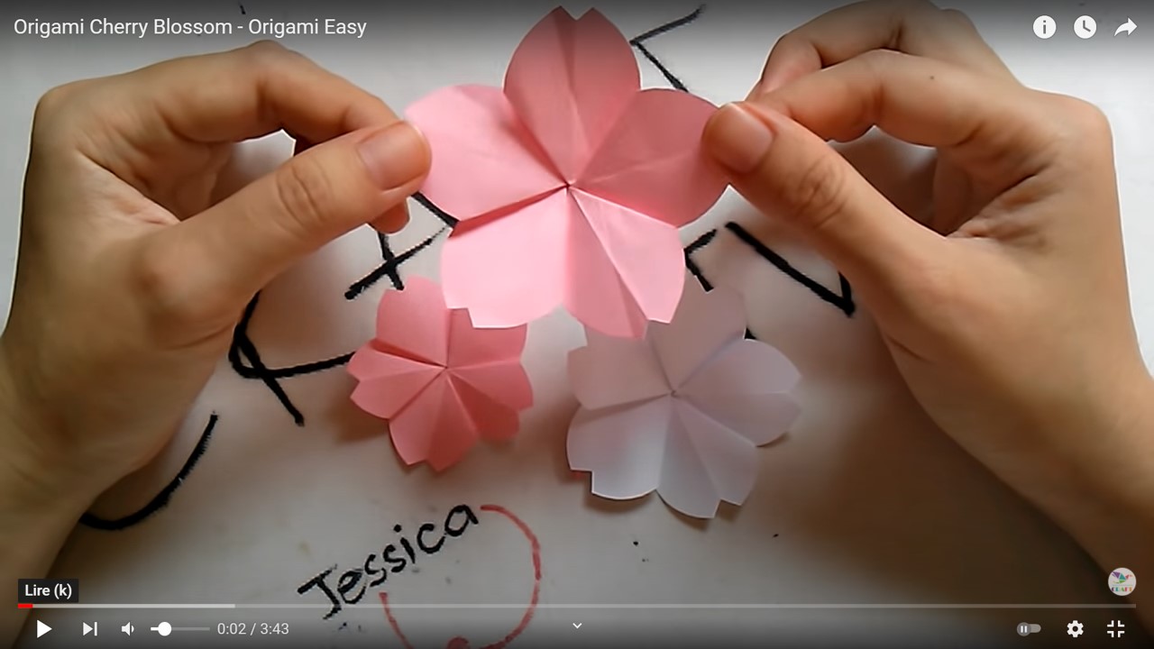 origami sakura